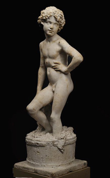 Lorenzo Bartolini, L'Ammostatore, c. 1820, Hermitage, St. Petersburg.