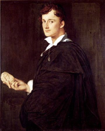 Jean Auguste Dominique Ingres, Portrait of Bartolini, 1806, Musée Ingres, Montauban.