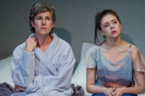 Tamsin Greig and Bel Powley in the original Royal Court production (2011). Photo by Robert Workman.