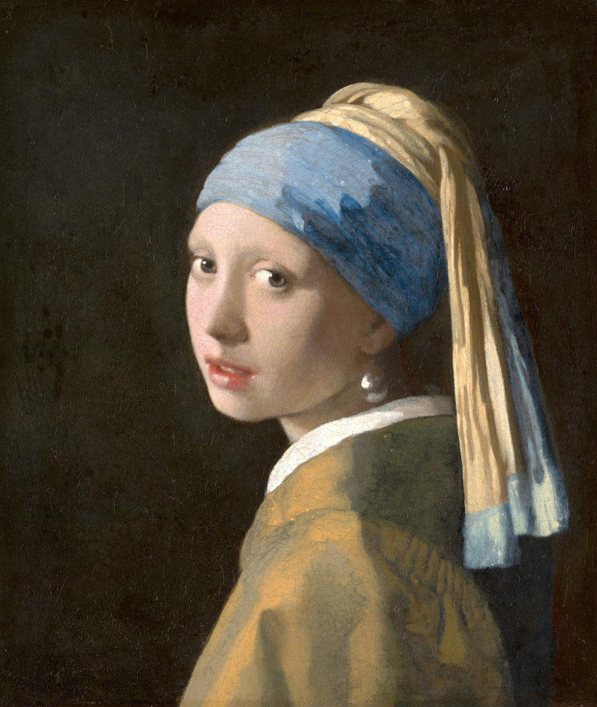 Johannes Vermeer, Girl with a Pearl Earring, c. 1665. Mauritshuis, The Hague.
