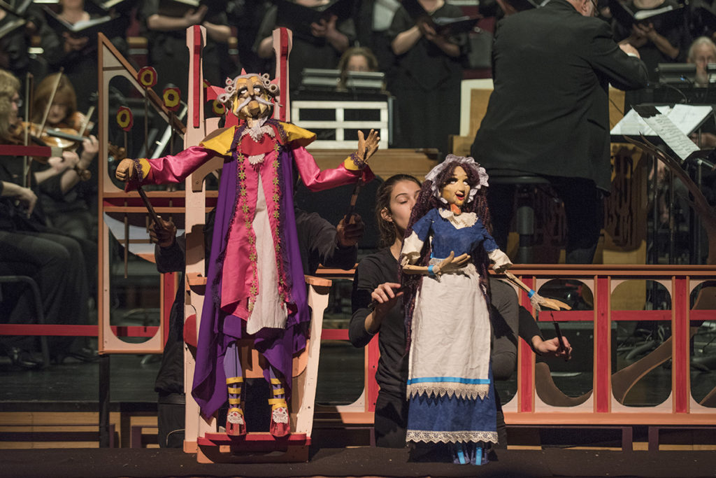 Hans Christian Andersen's "The Nightingale" performed by the Mock Turtle Marionette Theatre