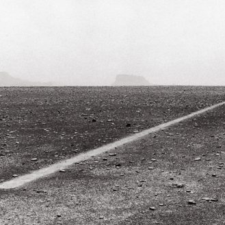 Richard Long, Dusty Boots Line, 1988